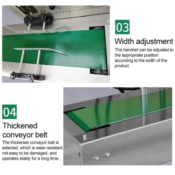 Air-Cooling Desktop Automatic Aluminum Foil Sealing Machine - Image 4